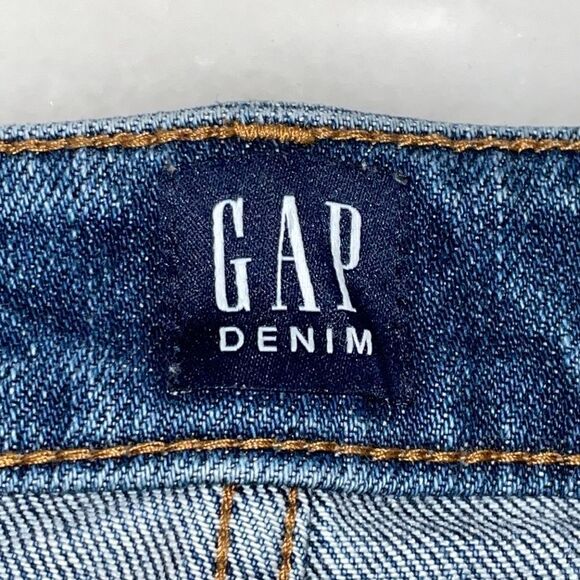 Gap Denim Blue Girlfriend Jeans - Picture 4 of 12